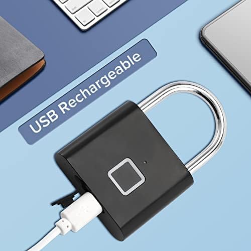 Fingerprint Padlock Chargeable