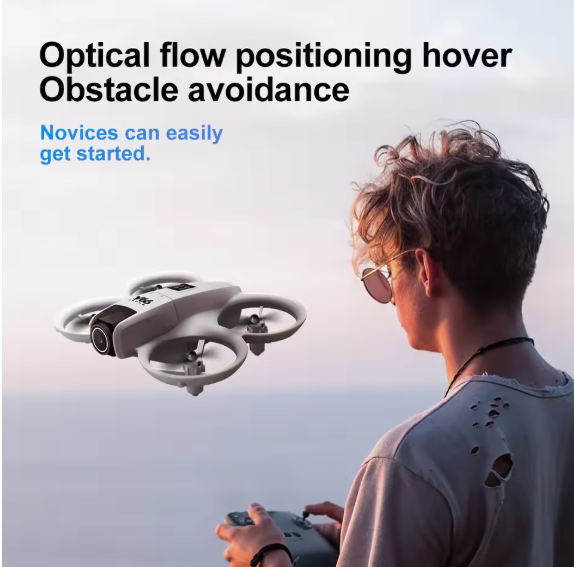 Optical Flow Dual‑Camera Drone ©