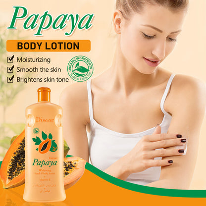 Disaar - Papaya Extract Whitening Hand & Body Lotion + Vitamin E (Original)