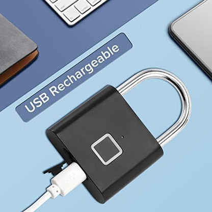 Fingerprint Padlock Chargeable