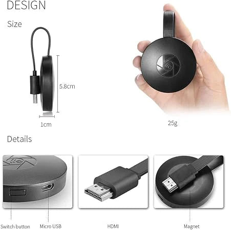 4K HD Wifi Chromecast Receiver