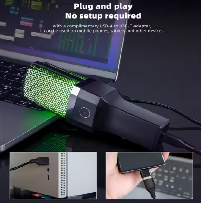 Aibimy - RGB Gaming Microphone ©